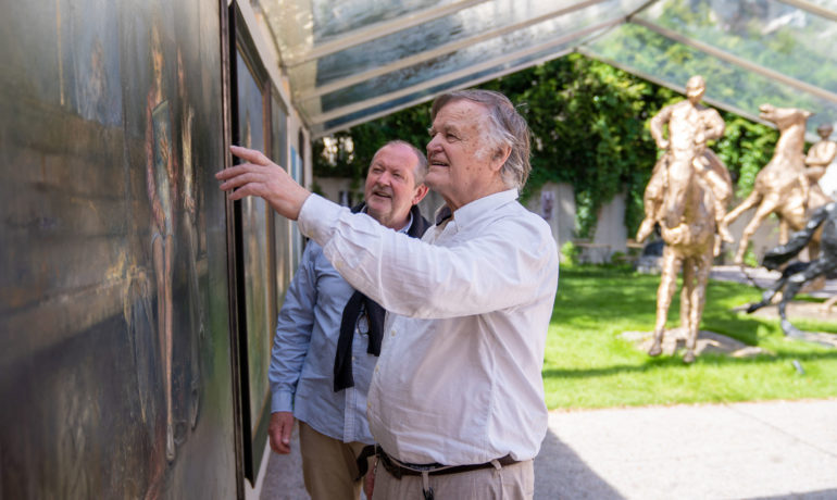 2019 - Utstilling ut august med Thorvald Lund-Hansen