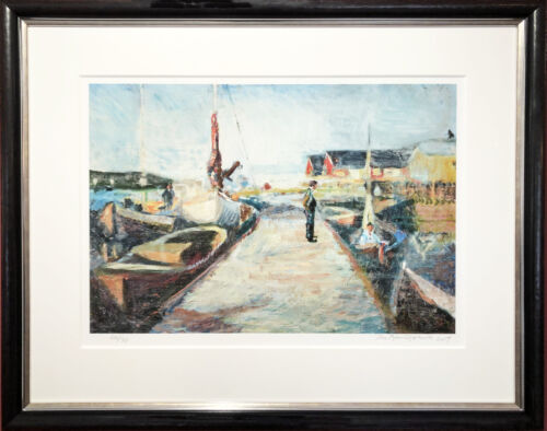 Bilde av kunsttrykket Havnen